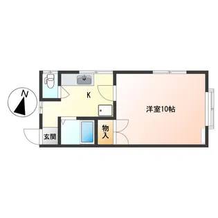 スブラン【1階】の間取り