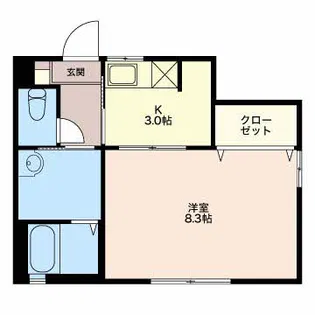 コープアゼリア【2階】の間取り