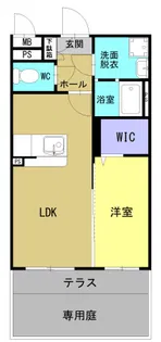フルール【1階】の間取り