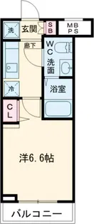 クレヴィスタ立石【1階】の間取り