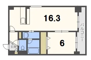 3D gross【4階】の間取り