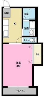 グランベルM【2階】の間取り