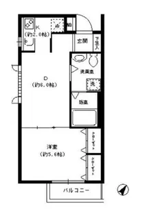パーク西小山【3階】の間取り