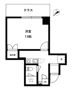 ベトンハウス【1階】の間取り