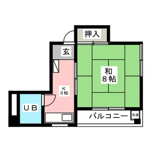 高橋第1ビル【3階】の間取り