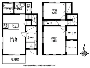 静岡県浜松市中央区志都呂1【一戸建】の間取り