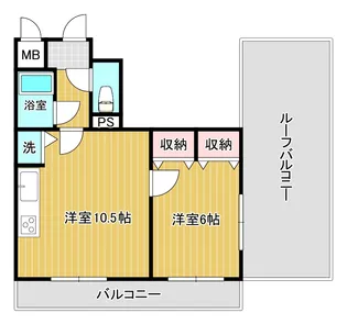 ライオンズマンション金沢八景第8【4階】の間取り