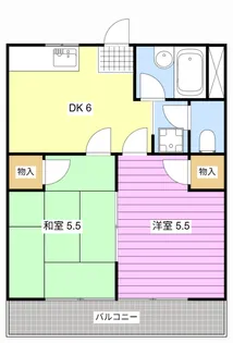モンメゾンサトウ【2階】の間取り