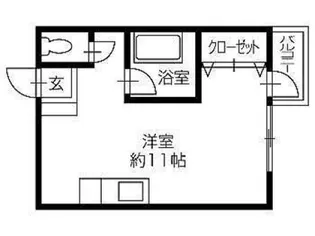マキノ宮脇マンション【1階】の間取り