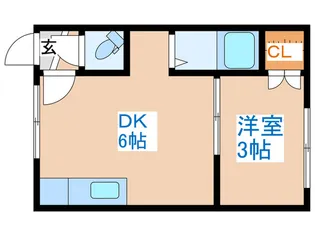 ライフステージ栄通【1階】の間取り