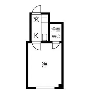 ウエスト・ナガハシ【3階】の間取り