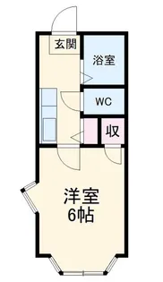 ホワイトキャビン【2階】の間取り
