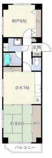 ファミリオン南葛西【4階】の間取り
