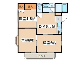 シャトレ-・アキ【2階】の間取り