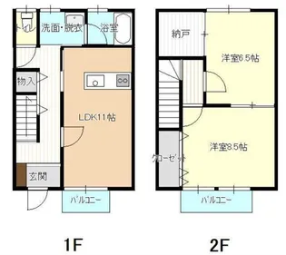 静岡県浜松市中央区早出町【一戸建】の間取り