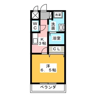 エスポアール寺本【2階】の間取り