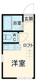 ユナイト安針ポルトスの杜【2階】の間取り