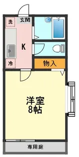 東京都江戸川区西小岩1【アパート】の間取り