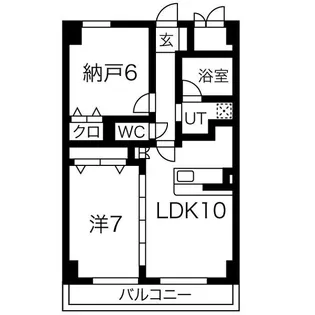 アルペンローゼ【4階】の間取り