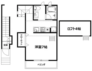 スターリバー【2階】の間取り
