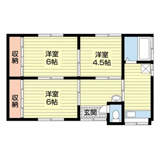 新潟県新潟市中央区鐙1【一戸建】の間取り