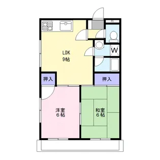 フローラパート1【2階】の間取り
