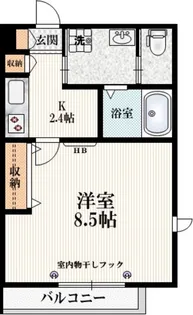 アリエス【3階】の間取り