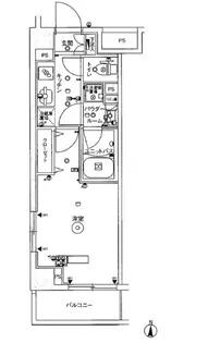 スカイコート押上第3【3階】の間取り