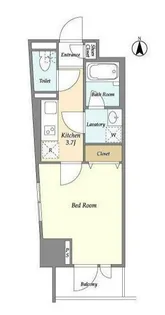 東京都文京区関口1【マンション】の間取り