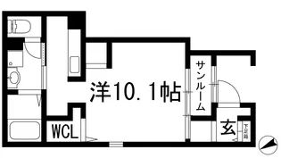 シエルフローラ【1階】の間取り