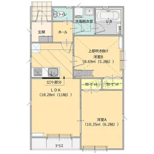 群馬県邑楽郡大泉町城之内1【一戸建】の間取り