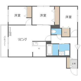 SILENT HILLS【4階】の間取り