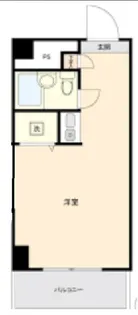 オクトワール横浜戸部【3階】の間取り