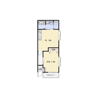 SUN LOOP 新松戸【1階】の間取り