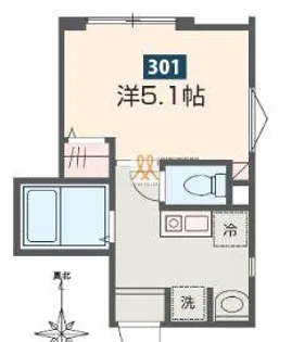 東京都足立区梅田5【アパート】の間取り