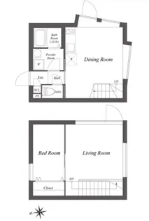 LEGALAND芝公園 リーガランド芝公園の間取り