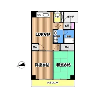 東京都青梅市長淵5【マンション】の間取り