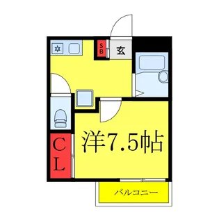 カオパレスNo.23【1階】の間取り