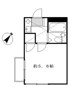 ハイツひらまつ十条【2階】の間取り