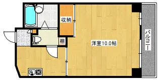 ヴィラ逢谷内【3階】の間取り