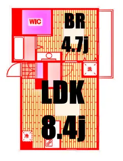 リヴェルテ西横浜【3階】の間取り