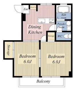 リバーサイドメゾンA【1階】の間取り