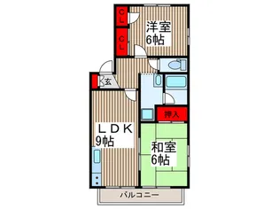 イリオス【3階】の間取り