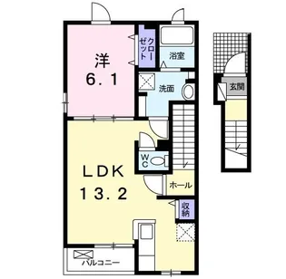 マニフィック【2階】の間取り
