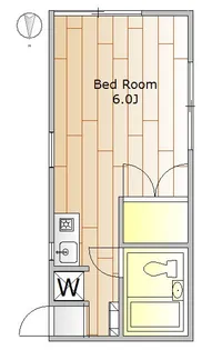 ナガイハイツ【2階】の間取り