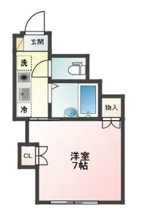 Glanz音羽【1階】の間取り