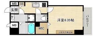 大阪府大阪市都島区内代町3【マンション】の間取り
