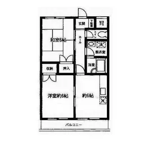 東京都杉並区下井草3【マンション】の間取り