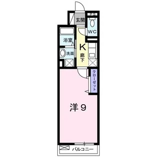 グラシアス【3階】の間取り