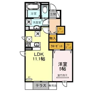 四季の風【1階】の間取り